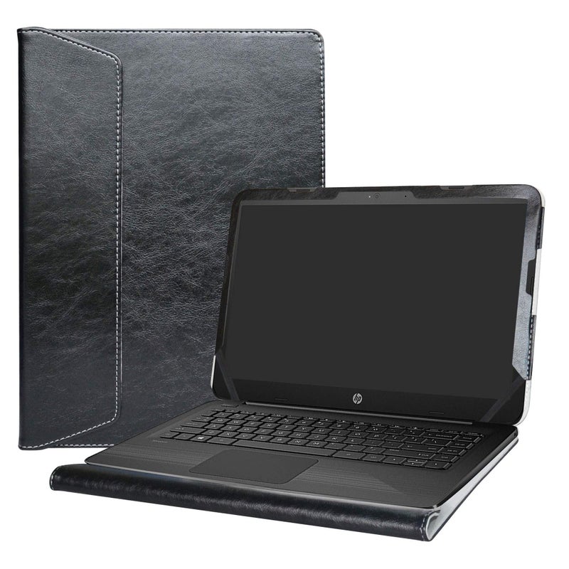 Alapmk Protective Case Cover for HP Stream 14 14-dsXXXX 14-axXXX 14-cbXXX/Stream 14 Pro & Chromebook 14 G5/14-caXXX 14-bdXXXX 14" Laptop(Not fit Chromebook 14 G2 G3 G4/14-akXXX),Black - Image 1